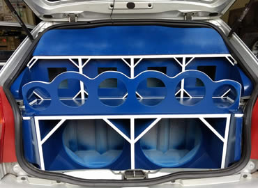 caixas de som selada e dutada fabricação propria